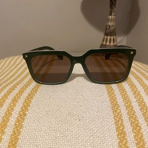 Burberry Wayfarer Style Glasses.